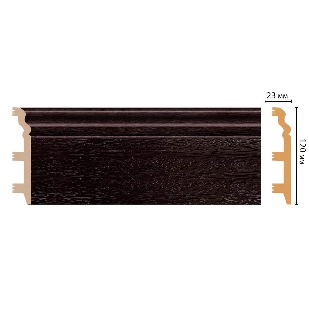 Плинтус цветной Decomaster D233-433 ДМ