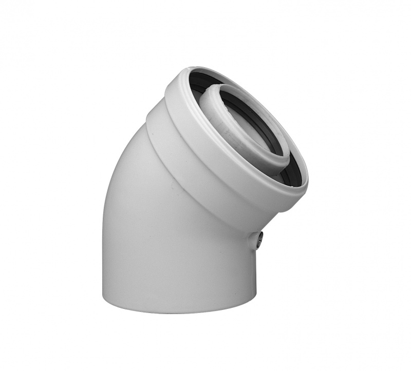 

BAXI Коаксиальный отвод 45° HT