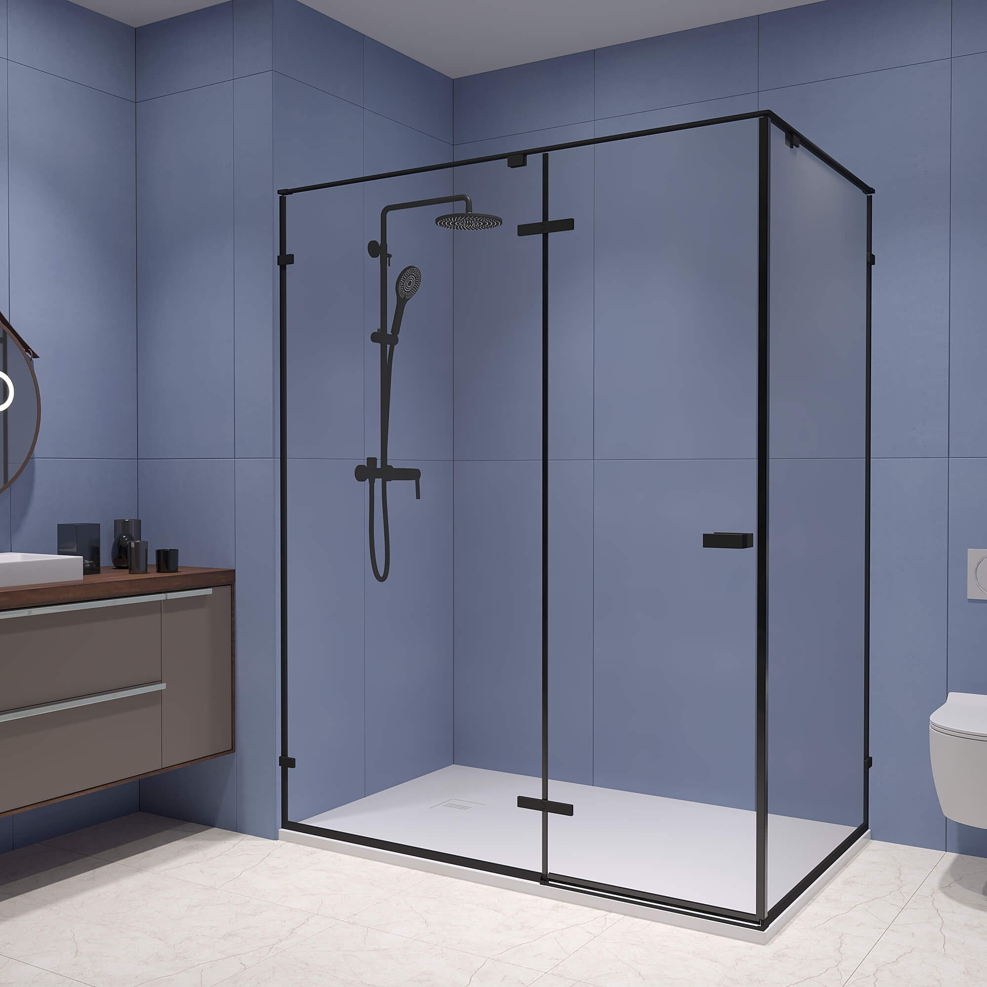 Душевой уголок RGW Stilvoll SV-040B 2000x1200x900 черный 353204029-14