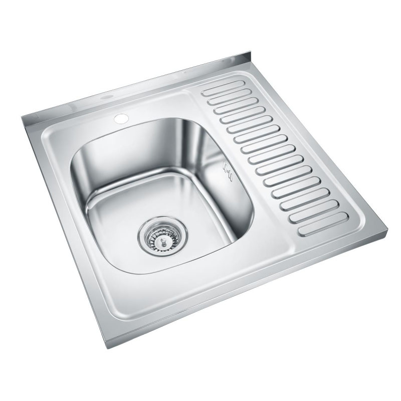 Мойка для кухни EMAR Steel хром T6060LQ