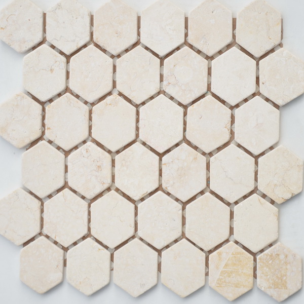 

Мозаика Caramelle Mosaic Pietrine Hexagonal Botticino Mat Hex (1,8x3) 29,5x30,5