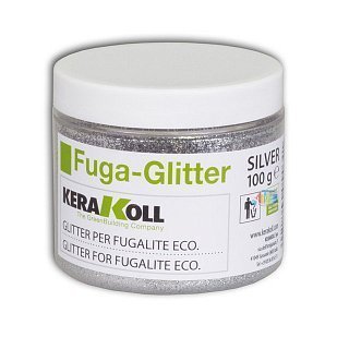 

Затирочная смесь (добавка) Kerakoll Fuga-Glitter Silver 100г