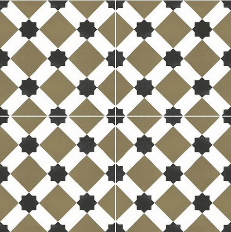 

Керамическая плитка Dual Gres Chic Howard Olive 45x45