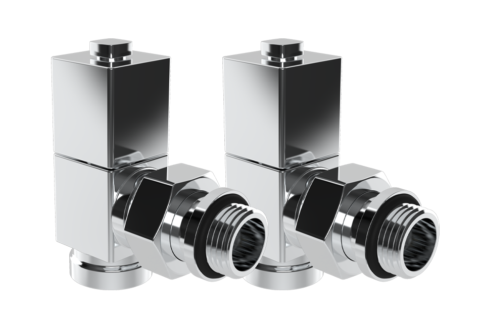 

Royal Thermo Набор ручной регулировки угловой CUBE (хром), 1/2" RTE 56.002