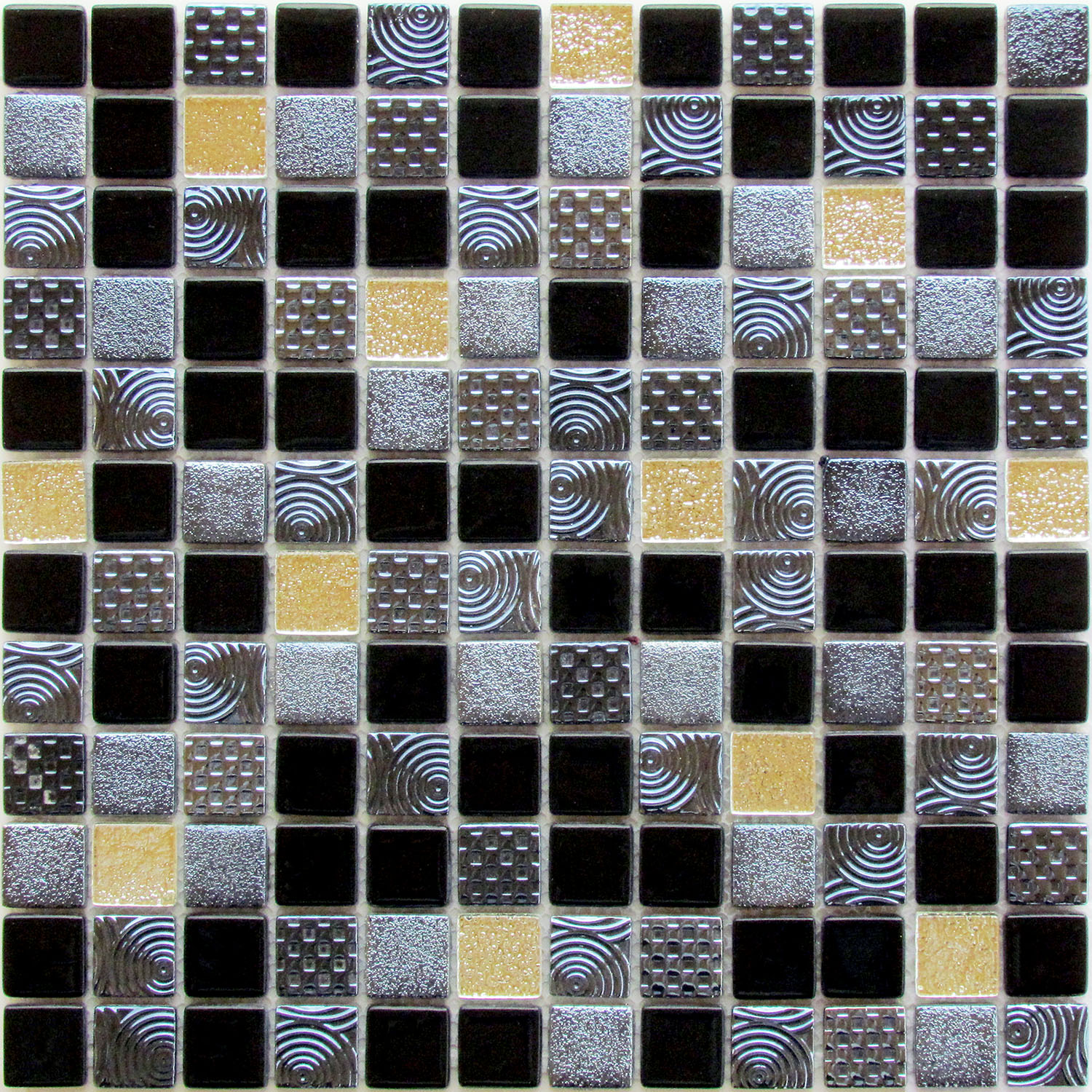 

Стеклянная Мозаика Bonaparte Domino (23x23x6) 30x30
