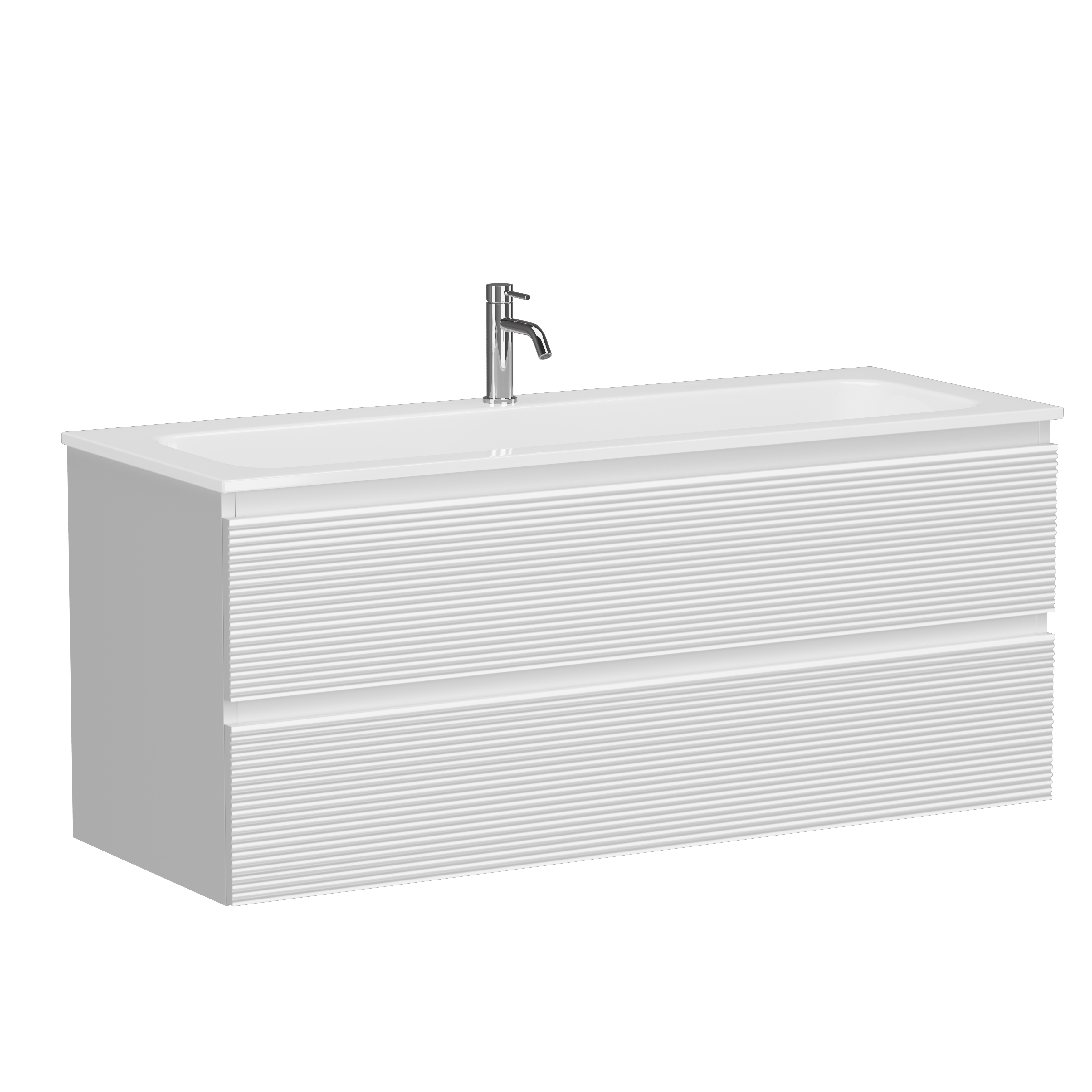 Тумба под раковину SANCOS FOLK 120 подвесная Bianco FL120W