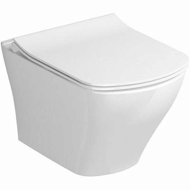 Унитаз подвесной Ravak Classic RimOFF с сиденьем X01671+X01673