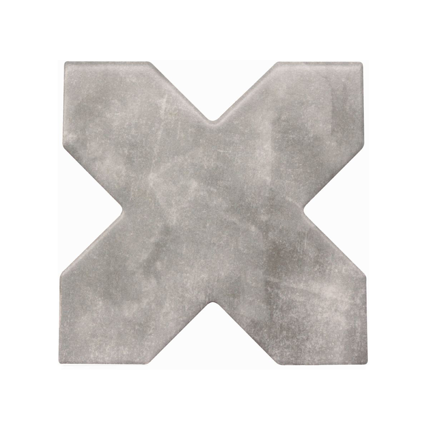 

Керамическая плитка Cevica Becolors Cross Grey настенная 13,25x13,25