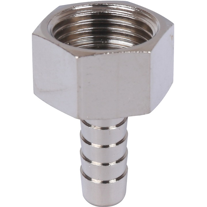STOUT Штуцер ВР 1/2"x10 никелированный