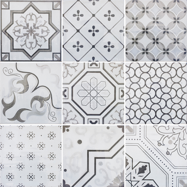 

Керамическая плитка Fabresa Antic Decor Mix Gris настенная 15х15