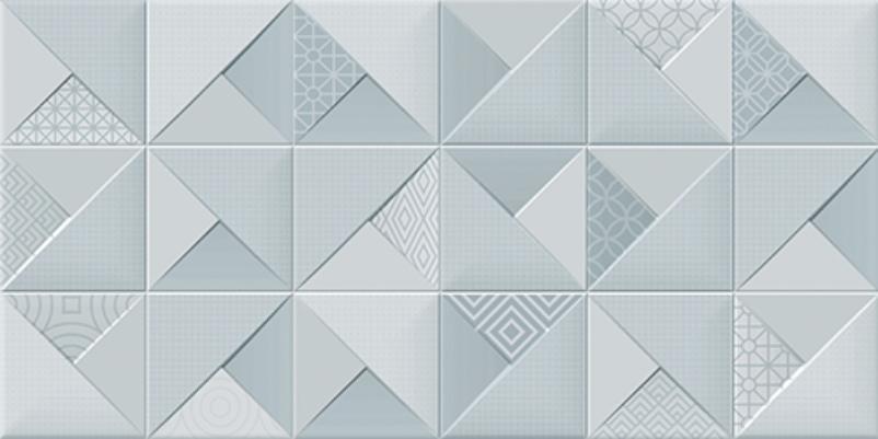 

Керамическая плитка Belmar Glam Origami Aqua Настенная 30x60