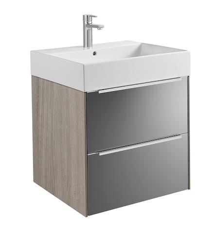 

Тумба с раковиной ROCA INSPIRA 600 зеркальный фасад 7851075403