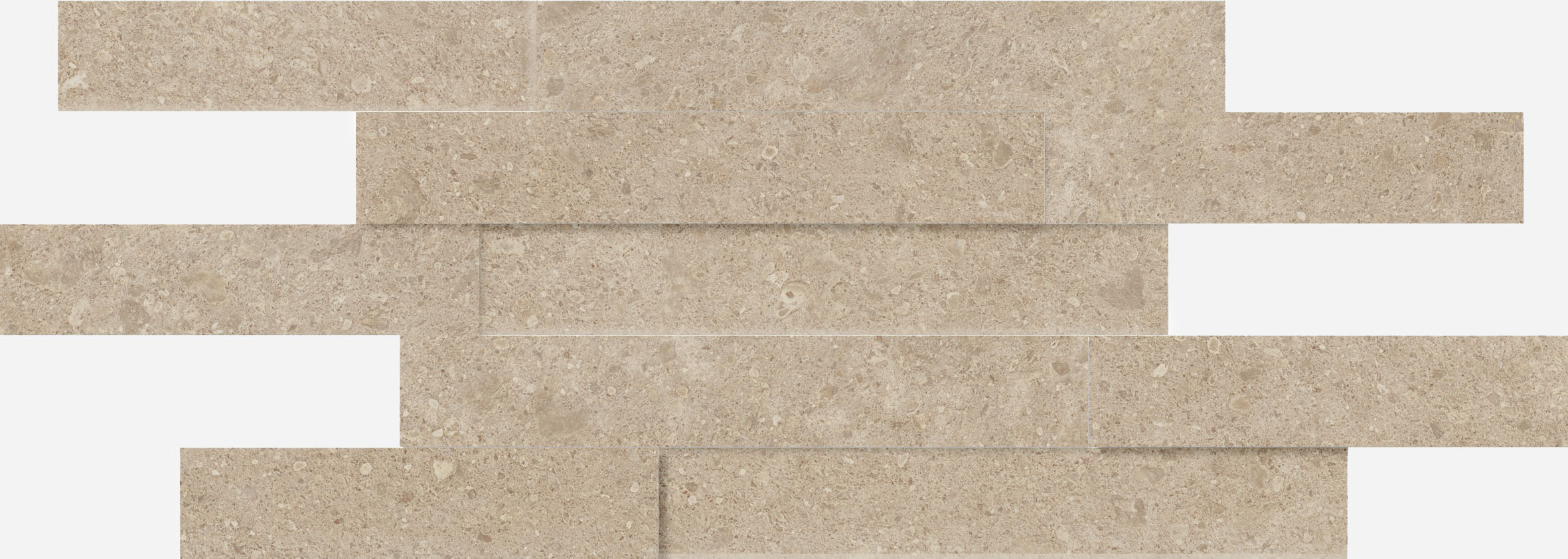 Керамогранит Италон Genesis 620110000087 Venus Cream Brick 3D 28х78