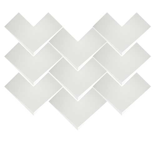 

Керамическая плитка Wow Elle White Matt настенная 20x20