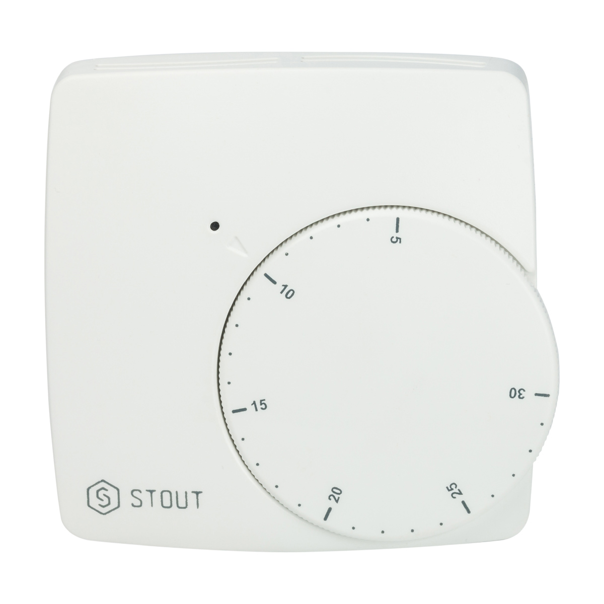 

STOUT Проводной электронный термостат WFHT-BASIC со светодиодом (норм.откр.)