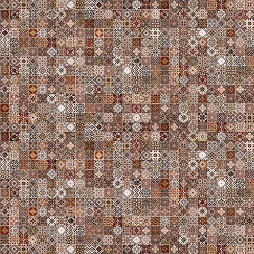 

Керамогранит Cersanit Hammam глаз. коричневый (HA4R112D) 42x42