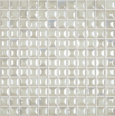 

Мозаика Стеклянная Vidrepur Edna White Белый (на сетке) 31,7x31,7