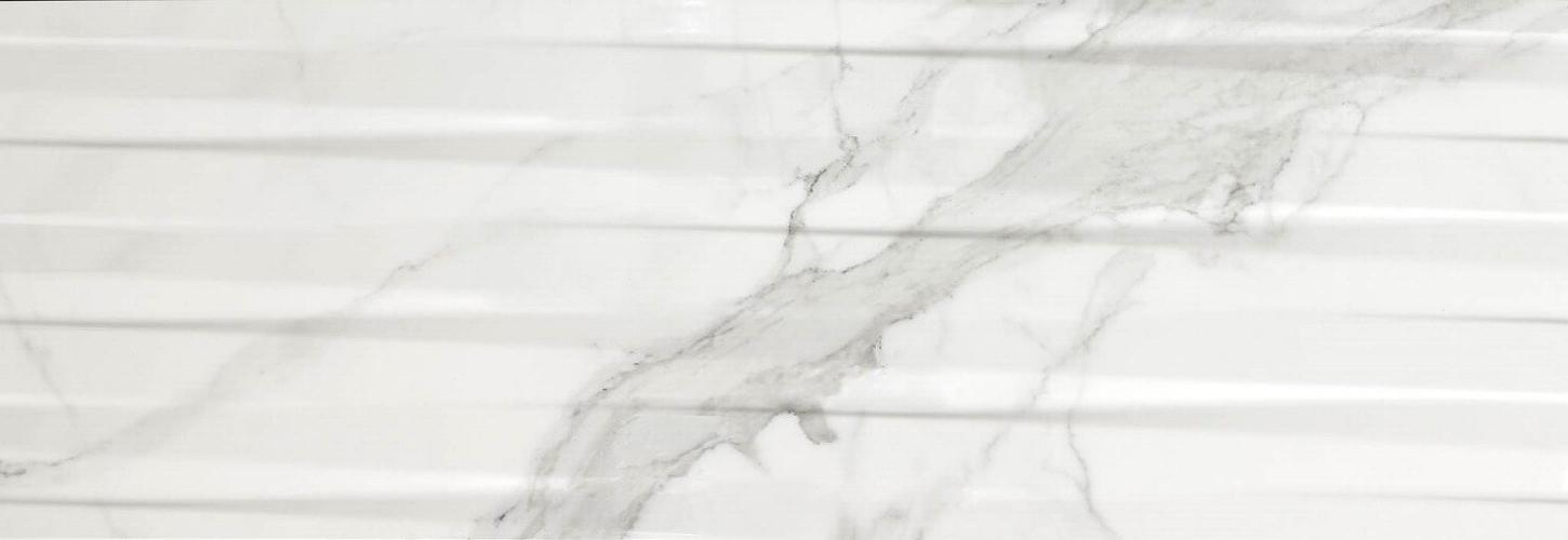 

Керамическая плитка Cifre Statuario Relieve Mate rect. настенная 30х90