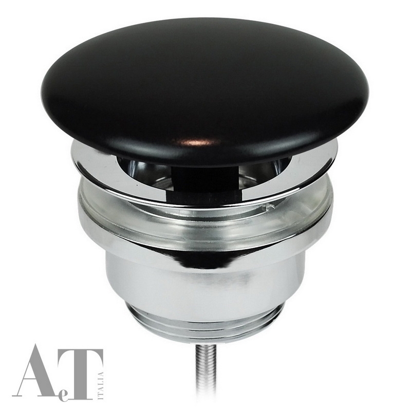 Донный клапан AeT ELITE черный матовый A037105
