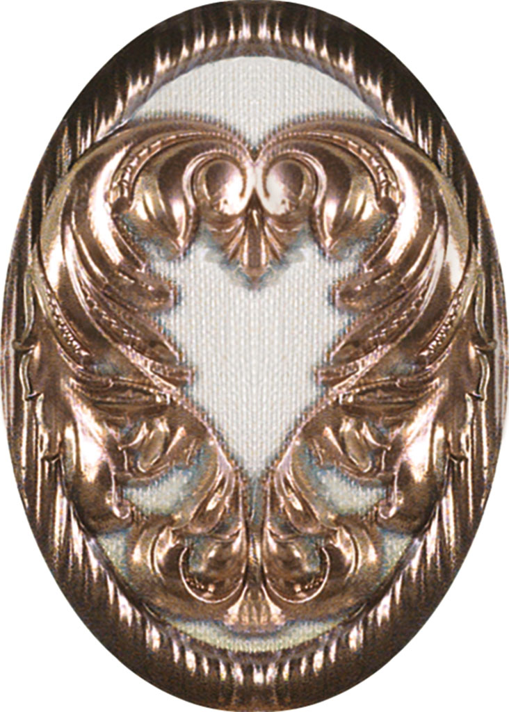 

Керамическая плитка Ape Crayon Inserto Bronze декор 10x14