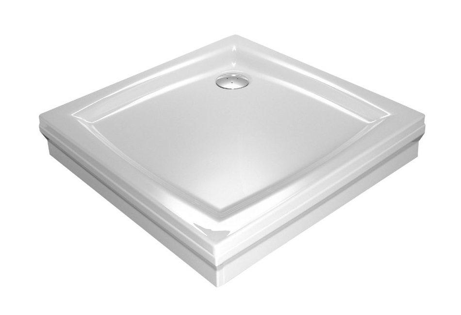 

Душевой поддон Ravak Perseus 90x90 PP самонесущий со съемной панелью, белый