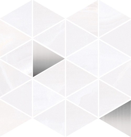

Керамическая плитка Peronda Lumina Ice Triangle (+30728) мозаика 29х29