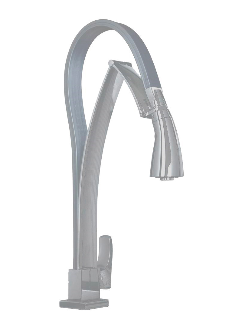 

Смеситель для кухни Paini Hybrid сталь HKPA557TKKM