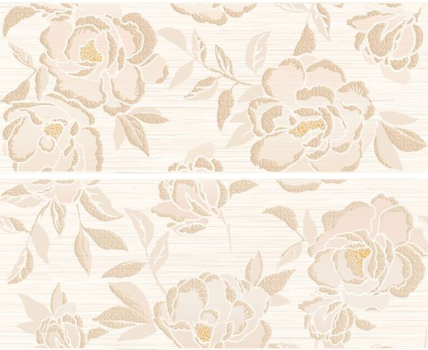 

Керамическая плитка Керлайф Intenso Crema Панно 50,5x40,2