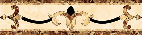 

Керамогранит Infinity Ceramic Tiles Ruskin Cenefa Beige Бордюр 15x60