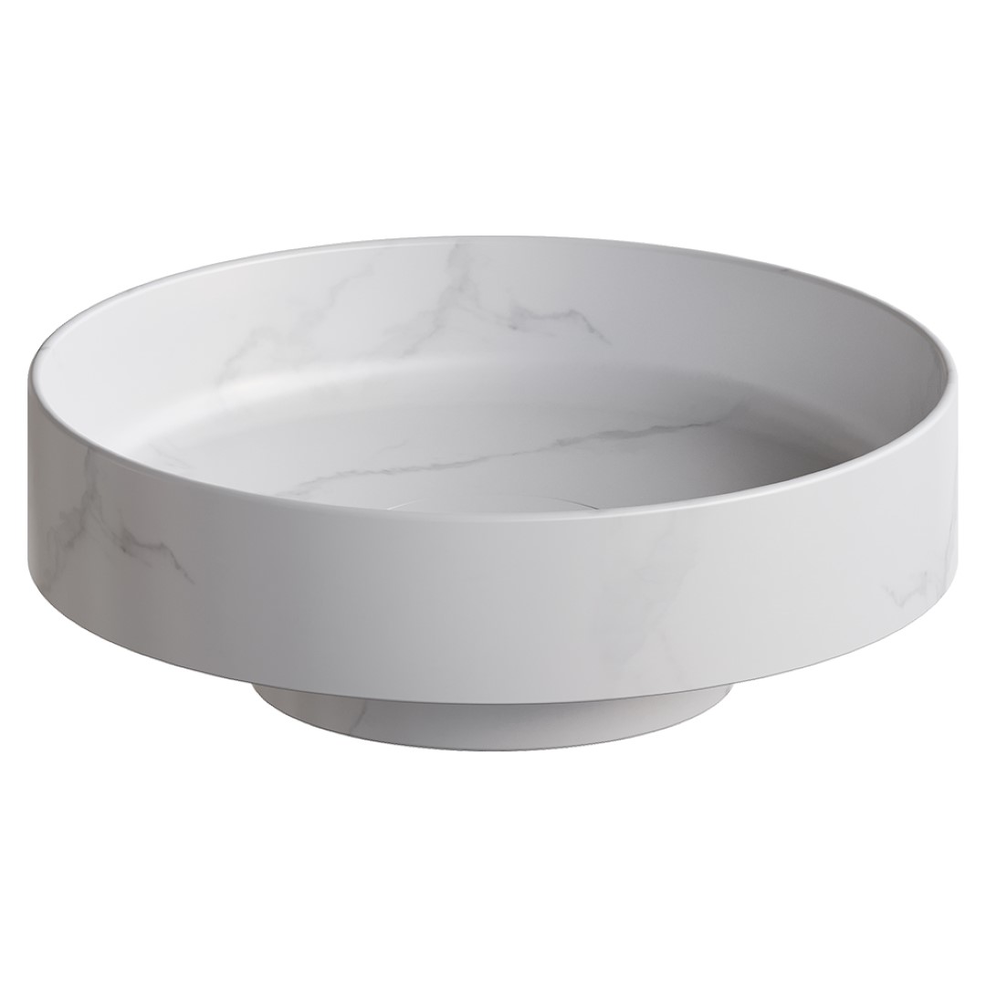 Раковина Boheme SOLE Corian 40 Calacatta 801-CLCT