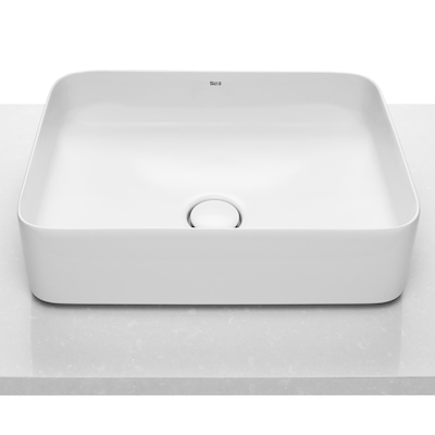 

Раковина накладная ROCA INSPIRA SQUARE без отверстия 500x370 7327530000