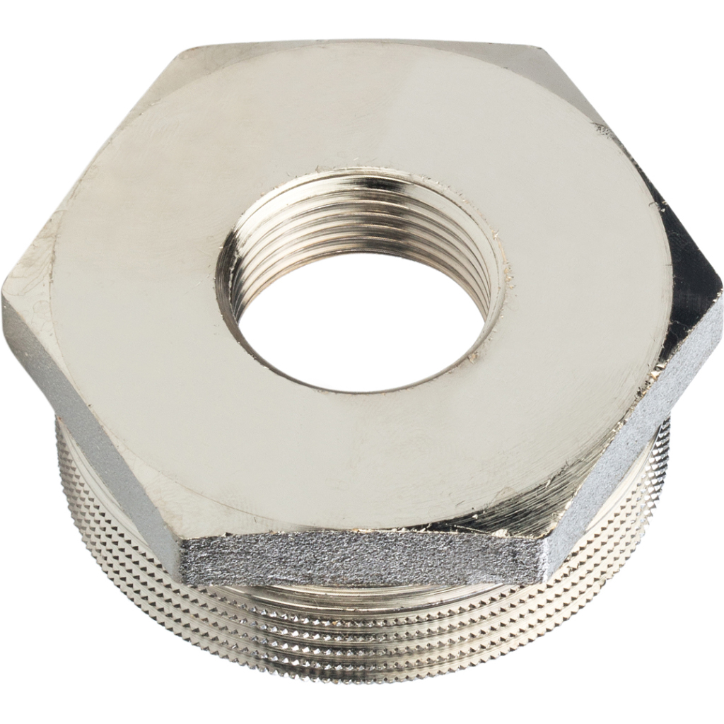 

STOUT Футорка НВ 1 1/2" x 3/4" никелированная