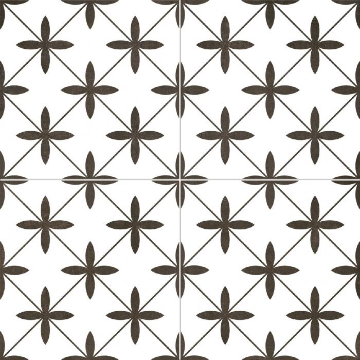 

Керамическая плитка Dual Gres Chic Poole White напольная 45x45