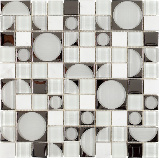 

Стеклянная Мозаика Dune Mosaico 187398 Aquarius D910 29,8x29,8