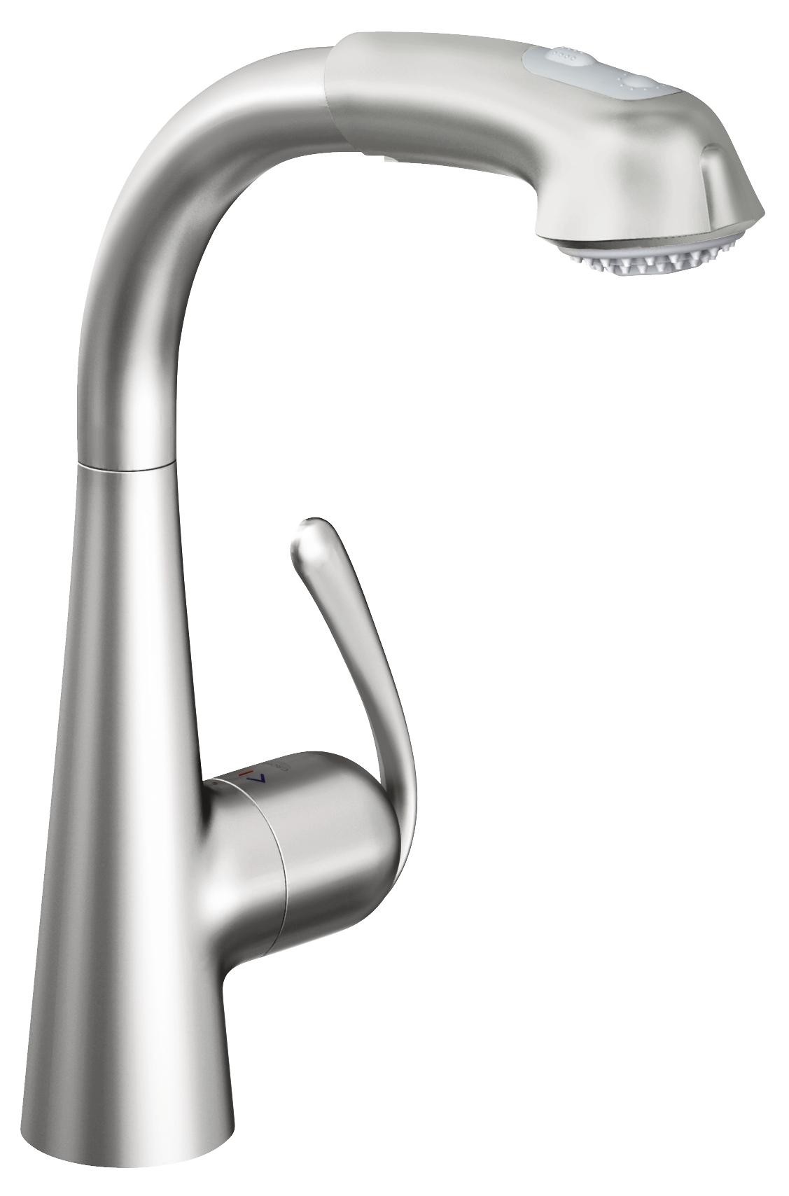 

Смеситель для кухни Grohe Zedra с выдвижным изливом 32553SD0