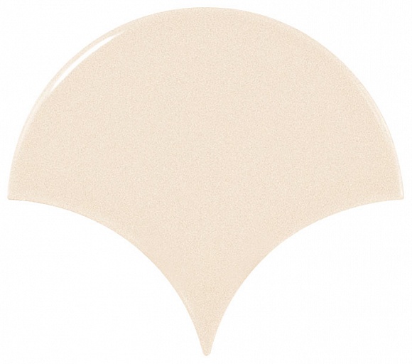 

Керамическая плитка Equipe Scale Fan Ivory Настенная 10,6x12