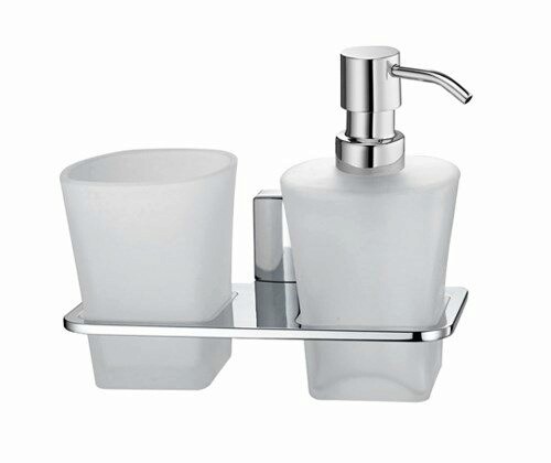 Держатель стакана и дозатора WasserKRAFT Leine K-5089