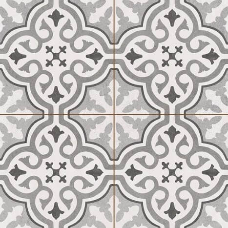 

Керамическая плитка Kerlife Hydraulic Grace Silver напольная 45x45