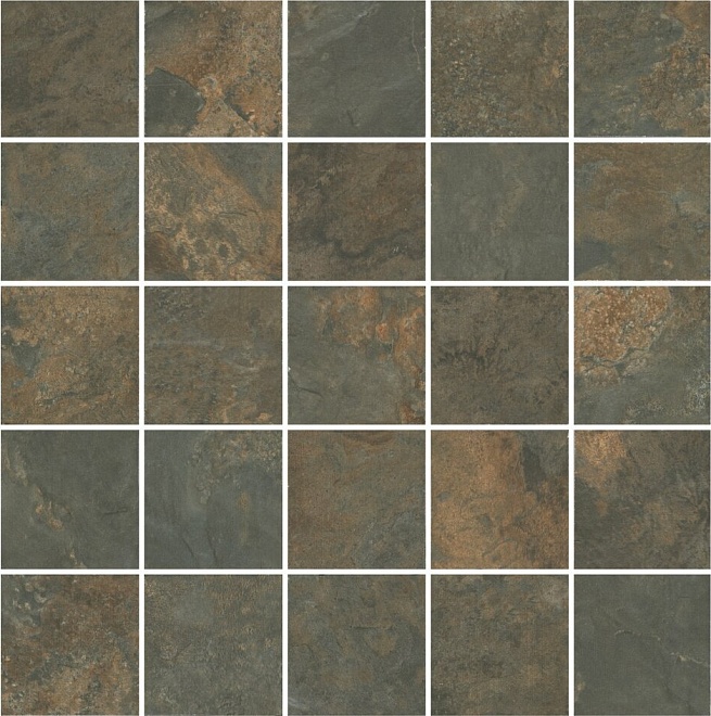 

Керамическая плитка Kerama Marazzi Рамбла MM12132 коричневый мозаичный декор 25x75