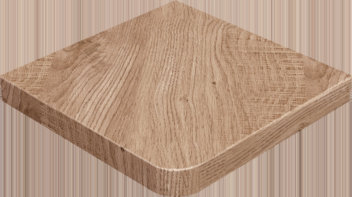 

Ступень Gres de Aragon Ordesa Marron угловая 31,5x31,5