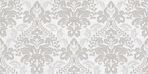 

Керамическая плитка Ceramica Classic Afina Damask Декор серый 08-03-06-456 20х40