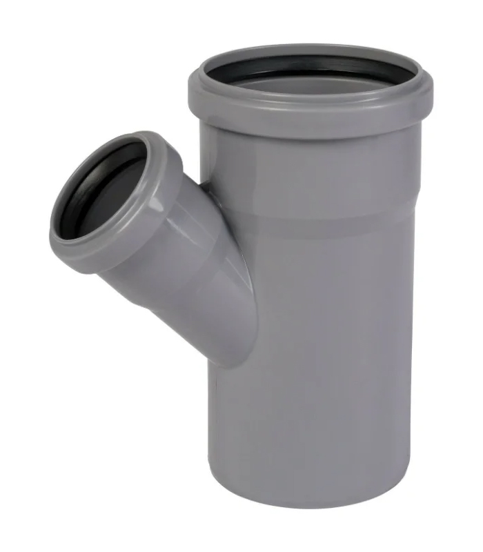 

Ostendorf Тройник HTEA 110x75/45° для внутренней канализации