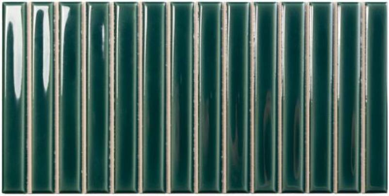 Керамическая плитка Wow Sweet Bars Royal Green настенная 12,5x25