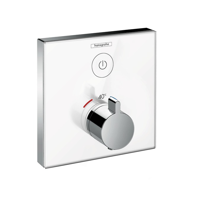 

Термостат для одного потребителя, стеклянный Hansgrohe ShowerSelect 15737400