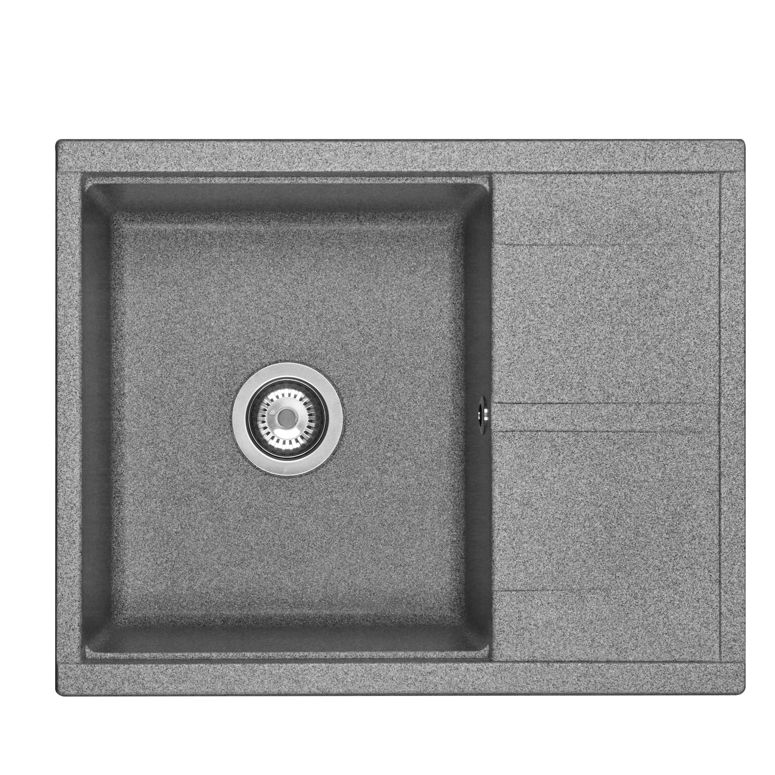 

Мойка для кухни Акватон Делия 65 серый 1A718632DE230