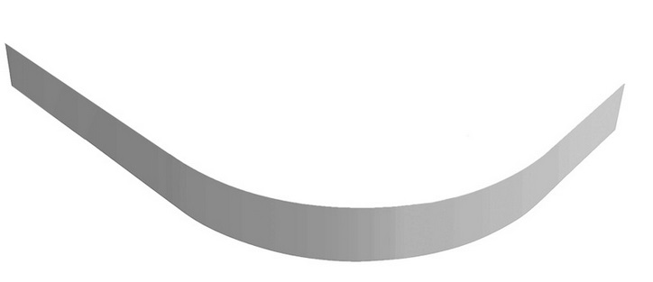 

Экран для поддона акриловый Cezares TRAY-M-RH-120/90-SCR-L