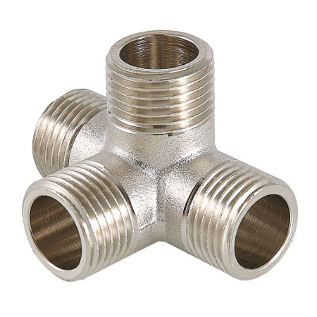 

Valtec Фитинг резьбовой крестовина двухплоскостная НН 1/2''