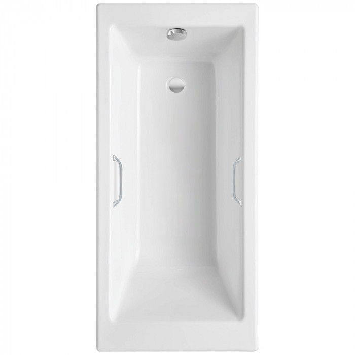 Ванна чугунная Delice Eclat 1700х700 с отверстиями под ручки DLR230621R