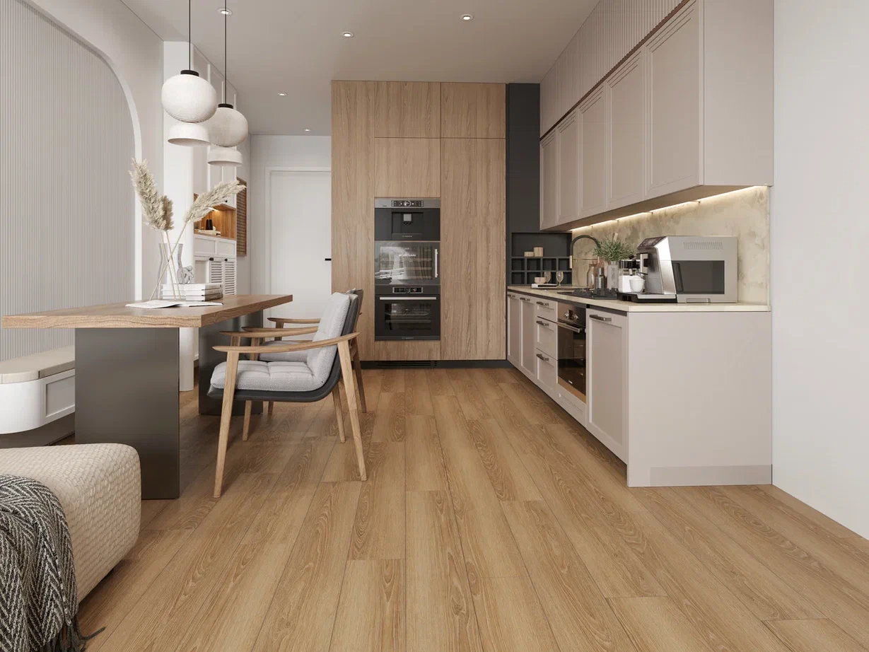 Кварцвиниловая плитка Alpine Floor Ultra Eco5-38 Дуб сантана