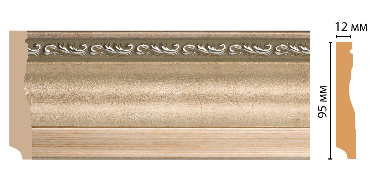 Плинтус Decomaster 153-59